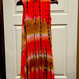 Great light weight dress or swimsuit cover up.
